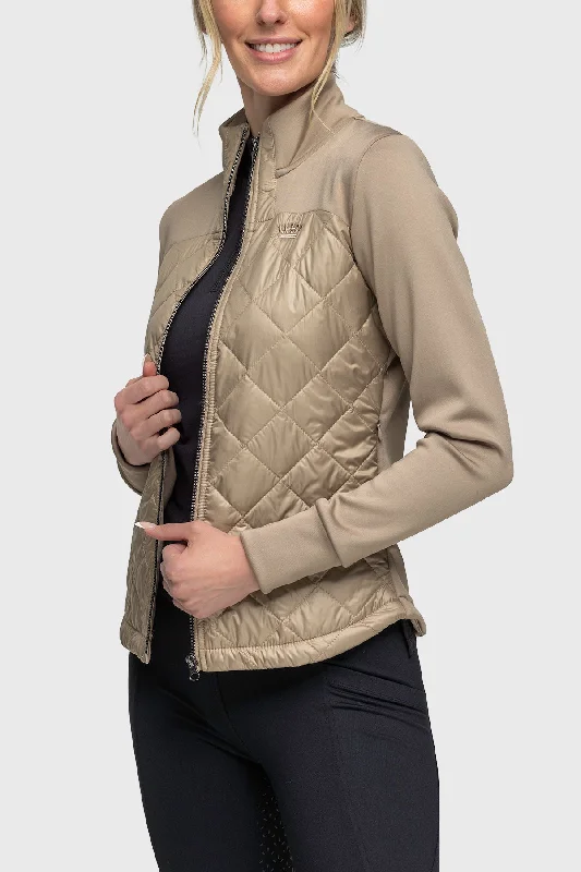 Desert Quilted Front Full Zip Jacket