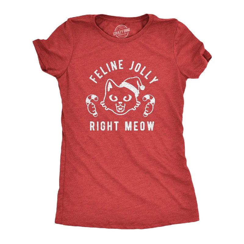 Feline Jolly Right Now Women's T Shirt