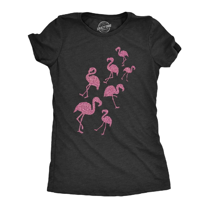 Glitter Flamingos Women's T Shirt