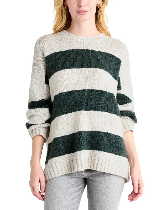 Splendid Ivy Stripe Wool-Blend Sweater