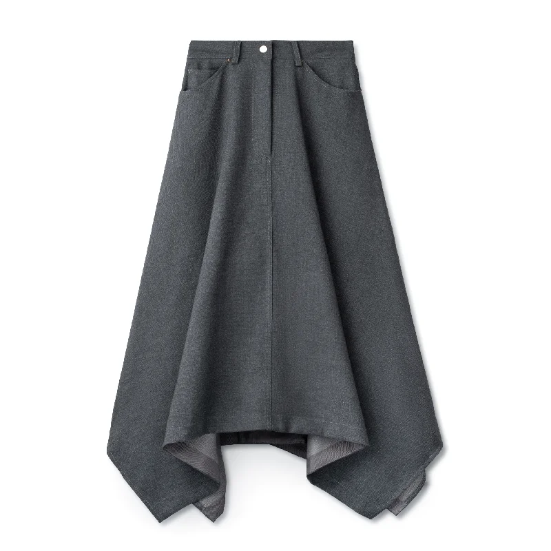 Kercheif Skirt IN: Light Grey