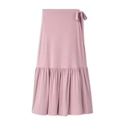 T-Shirt Maxi Skirt - Ballet Pink