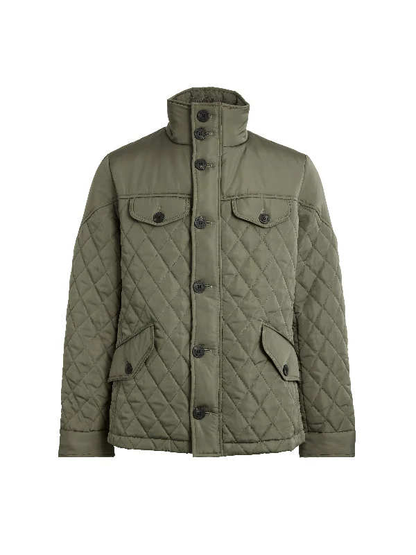 George Quilted Jacket - Sage